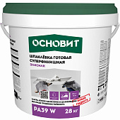 Шпаклевка готовая суперфинишная ОСНОВИТ ЭЛИСИЛК РА39 W