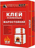 Клей жаростойкий усиленный Терракот