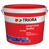 Краска матовая интерьерная Триора