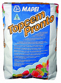 Состав для быстросохнущих  стяжек Мапеи Topcem Pronto
