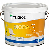 Интерьерная водоразбавляемая краска Текнос Biora 3