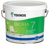 Интерьерная водоразбавляемая краска Текнос Biora 7