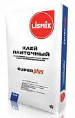Клей плиточный эластичный водостойкий быстротвердеющий Лисмикс Super Plus