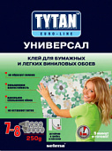 TYTAN Euro-line Клей для бумажных и легких виниловых обоев УНИВЕРСАЛ (12 шт.)