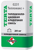 Теплоизоляционная кладочная смесь Терта Тепломакс Плюс