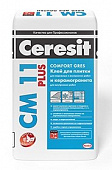 Клей для плитки для внутренних и наружных работ Ceresit СМ 11 Plus